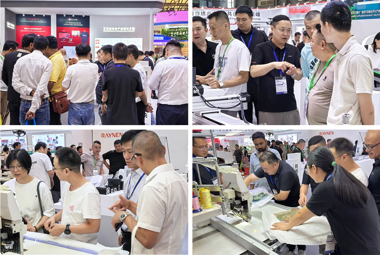 展會(huì)精彩回顧 | 睿能科技精彩亮相2025中國國際縫制設(shè)備展覽會(huì)(圖2)